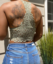 Load image into Gallery viewer, Jasmine Floral Lace Bralette - Mint